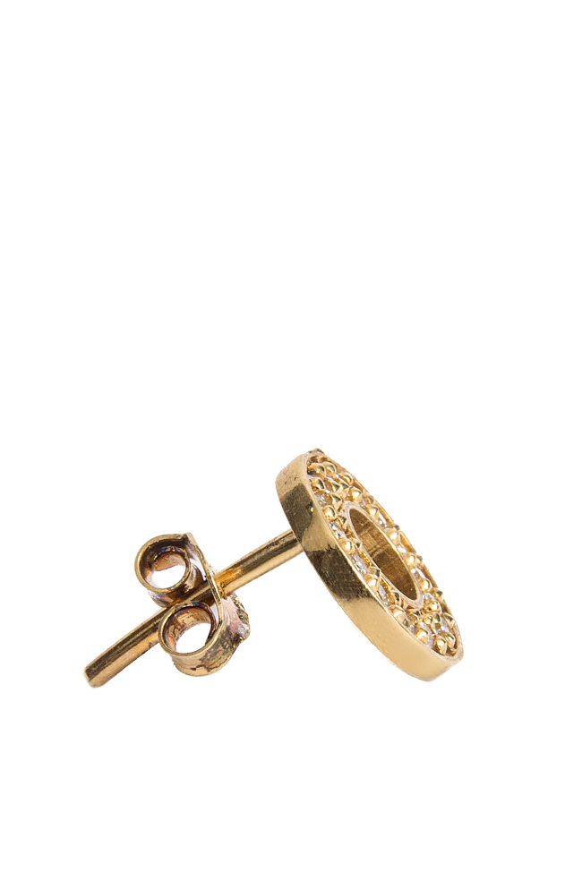 INFINITY 14-karate diamond earrings Minionette image 1