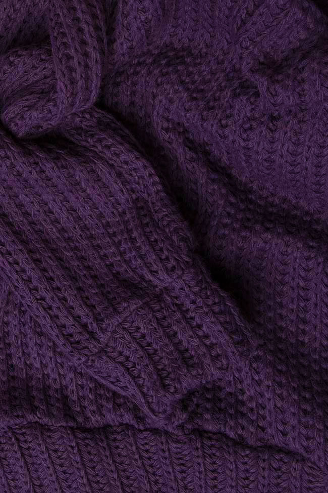 Pulover supradimensionat din lana Cloche imagine 3