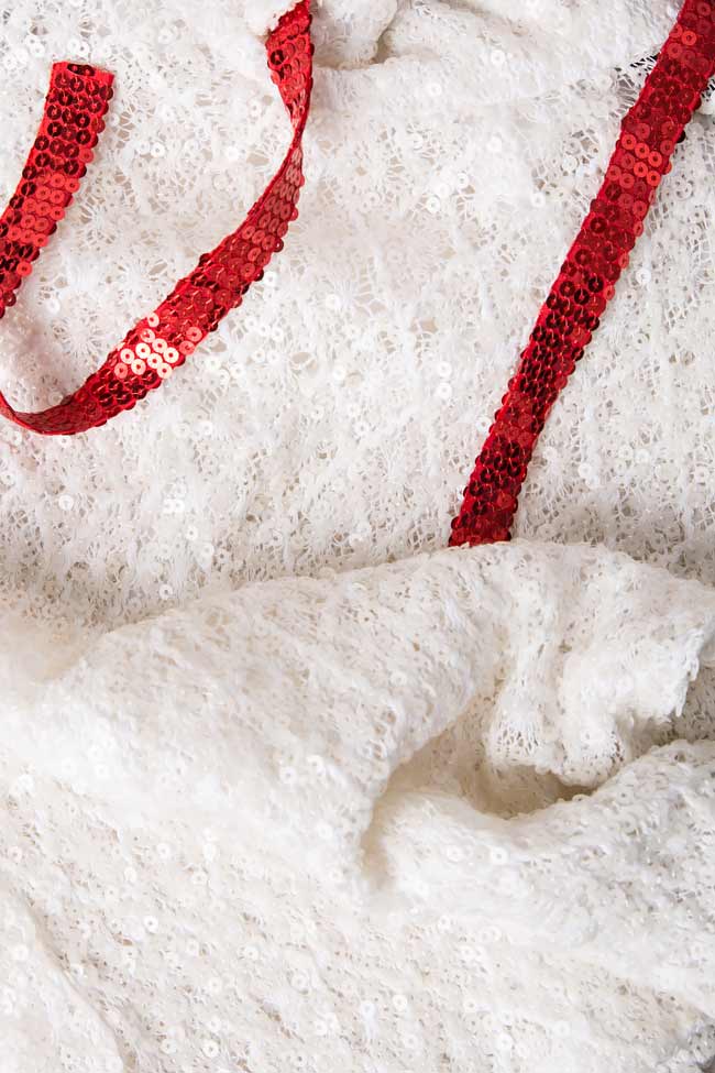 Sequined cotton turtleneck ATU Body Couture image 4