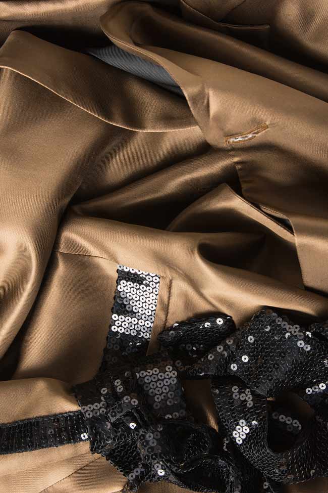 Sequined silk blazer ATU Body Couture image 3