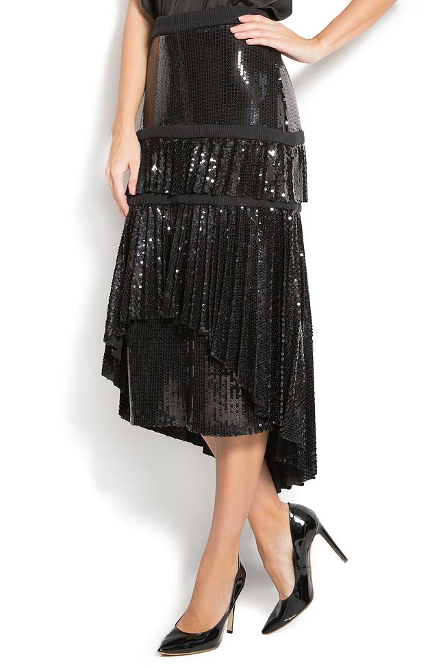 Sequin embellished skirt ATU Body Couture image 1