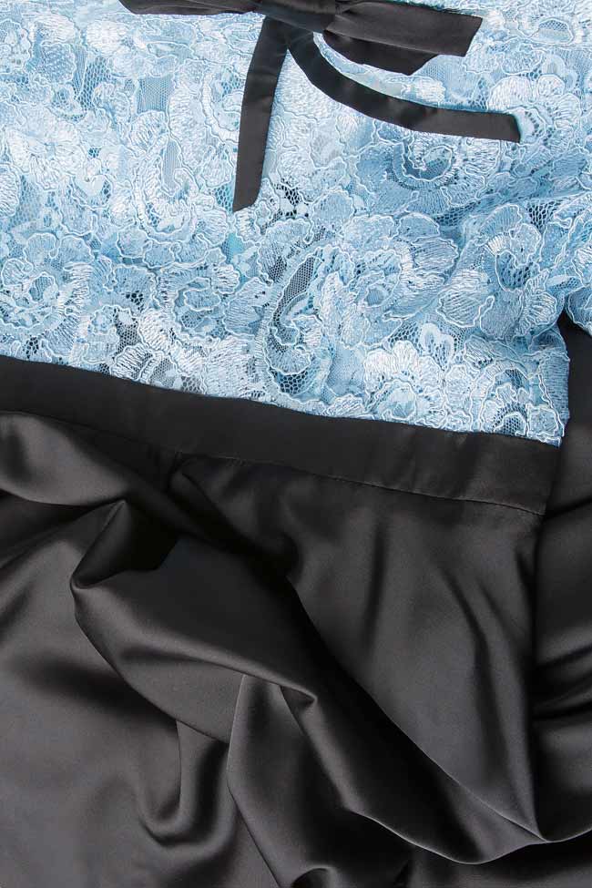 Silk-blend lace gown Andrei Spiridon image 3