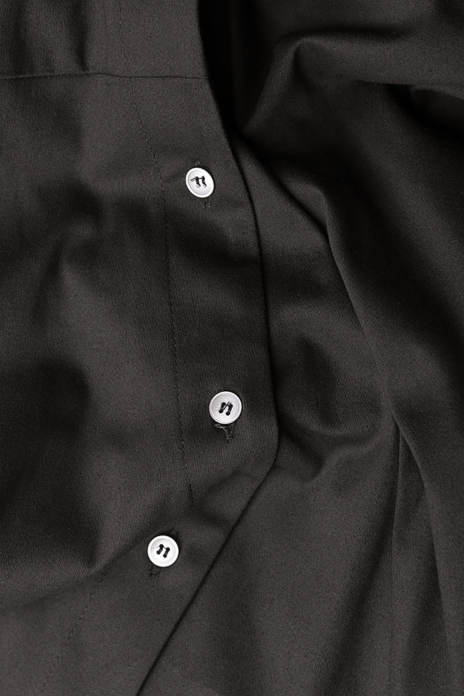 Asymmetric cotton shirt dress  Bluzat image 4