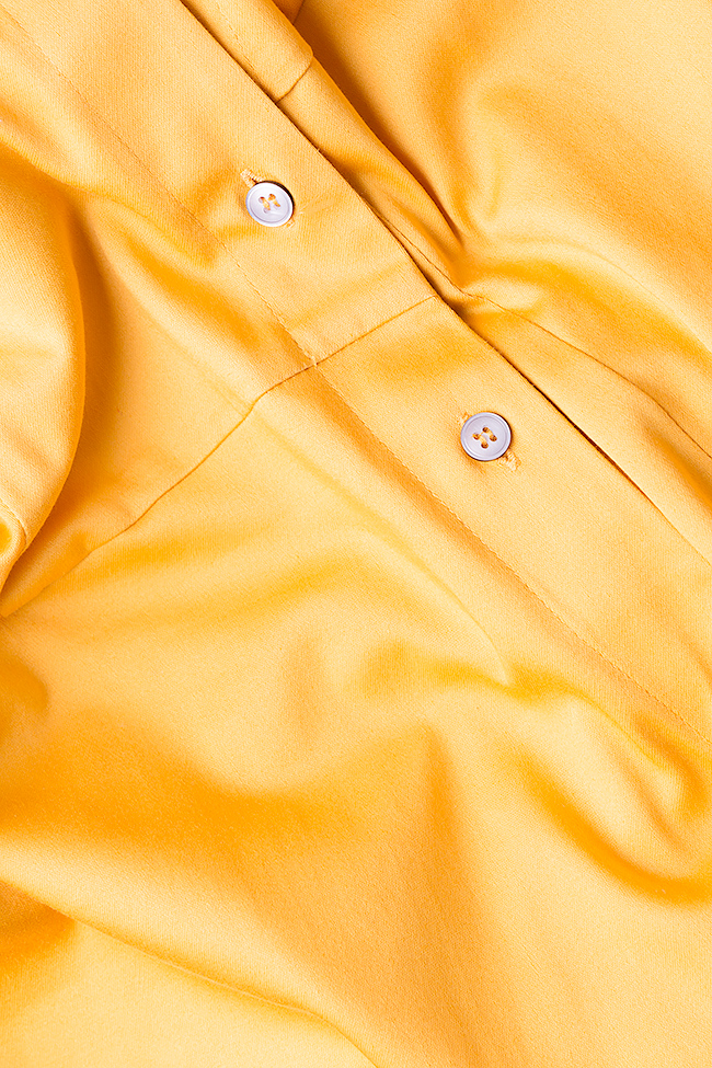 Asymmetric cotton shirt dress  Bluzat image 5