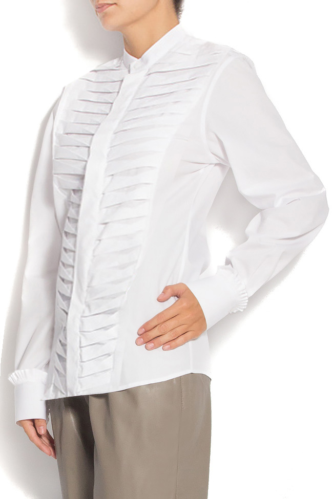 Cotton shirt with removable front  Dorin Negrau Tarnava image 1