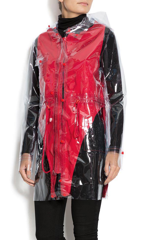 Pelerina de ploaie din PVC cu 3 fete IrinaSofia imagine 3