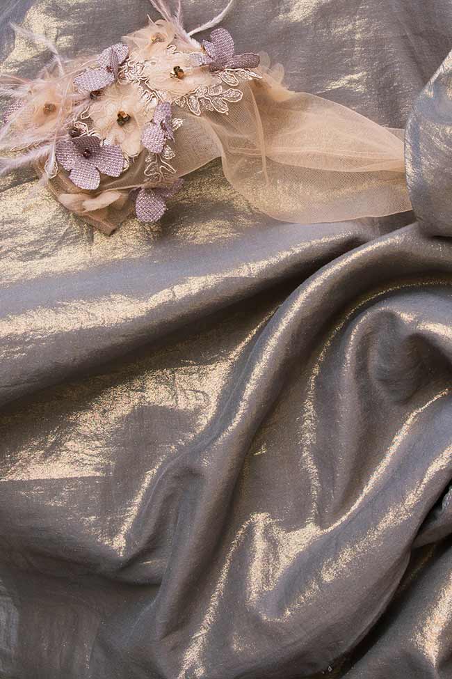 Nehama coated cotton veil dress Simona Semen image 3