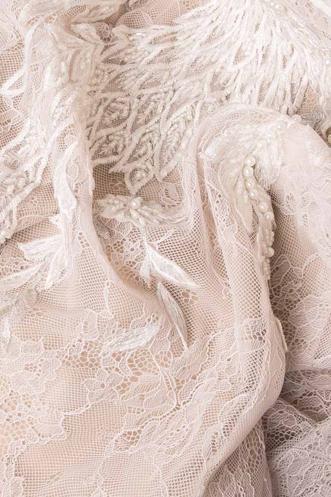 Manually embroidered lace dress NARA Simona Semen image 3