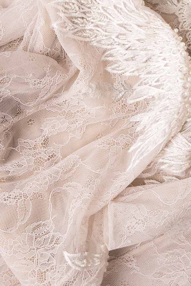 NATANIA lace embroidered and cutout back maxi dress  Simona Semen image 3