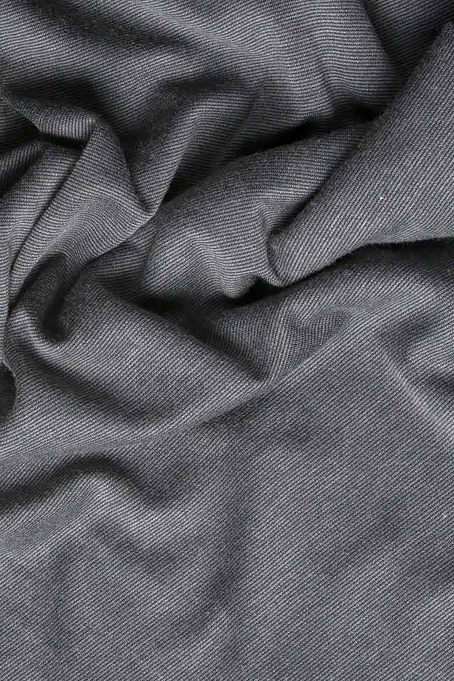 Balance ruffled asymmetrical cotton skirt Dorin Negrau image 3