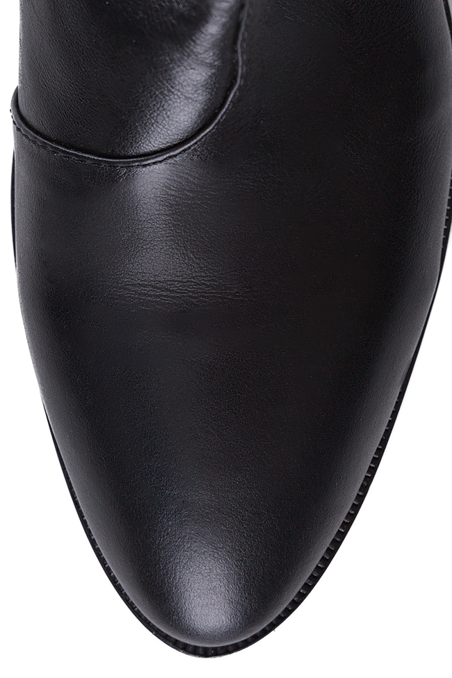 Leather ankle boots Mihaela Glavan  image 3