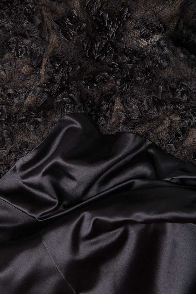 فستان من الحرير ذو اضافات من الدانتيل رومانيتزا من رومانيتتسا ايوفان image 3