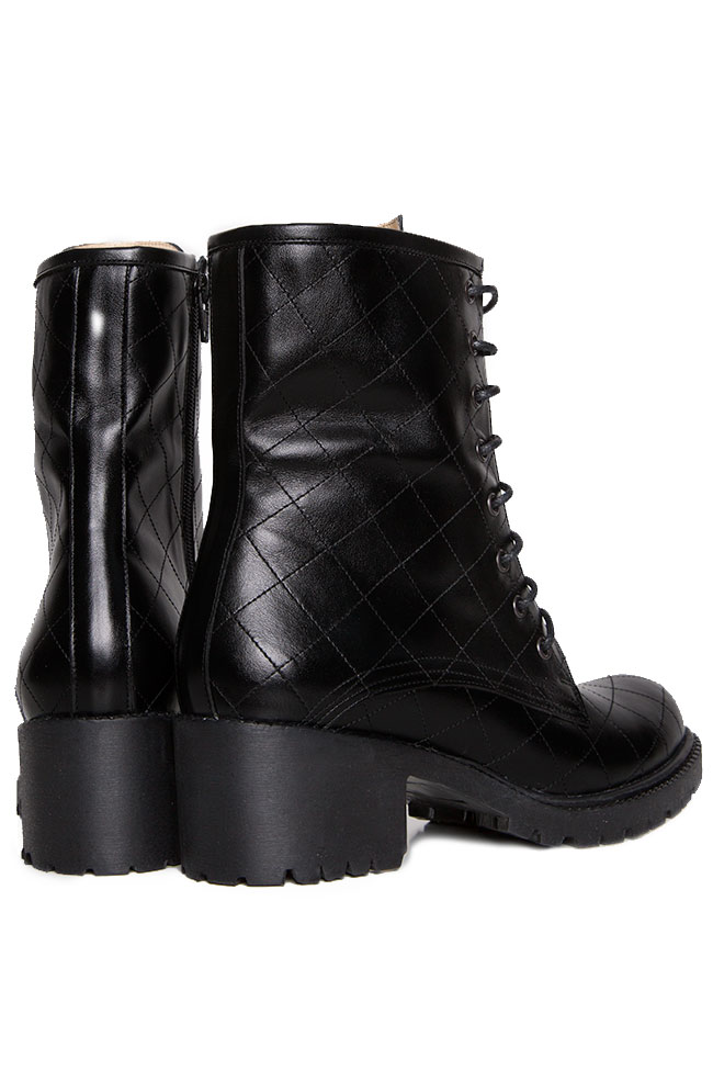 Ginza  quilted leather boots Cristina Maxim image 2