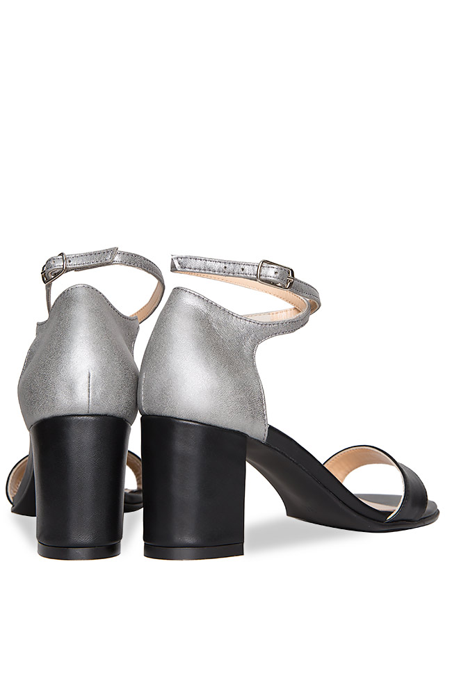 Bicolored leather sandals Hannami image 2