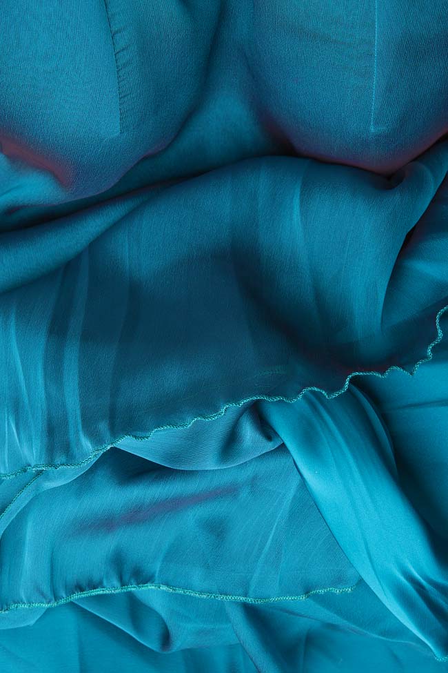 فستان من الحرير كلوش image 3