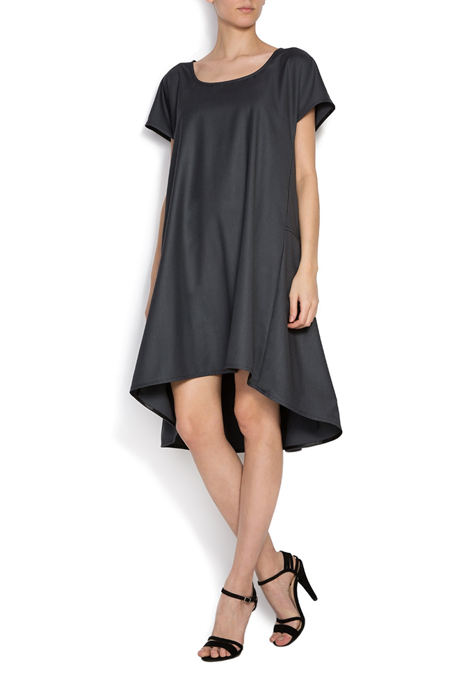 فستان من القطن ذو اضافات من الدانتيل اناماريا بوب image 0