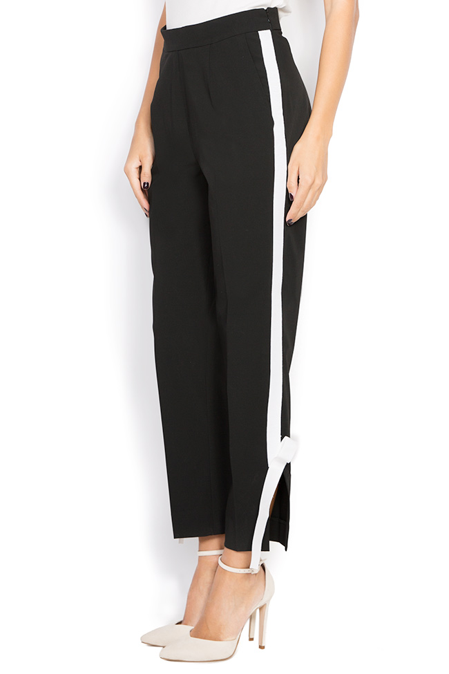 Knotted crepe pants ATU Body Couture image 1