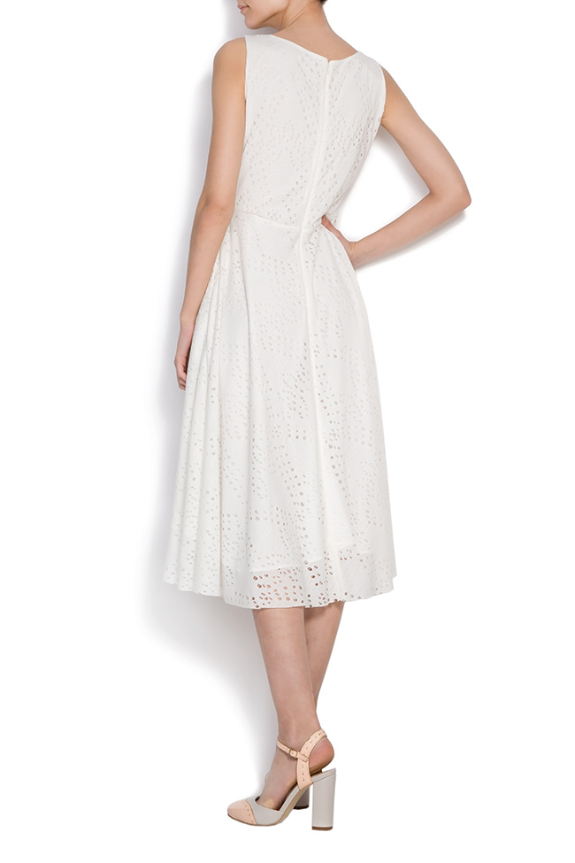 Perforated cotton dress Lure image 2