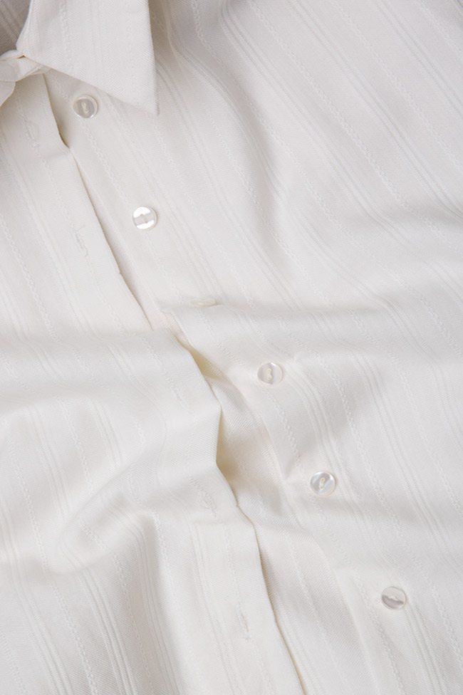 Oversized cotton-poplin tunic  Lure image 3