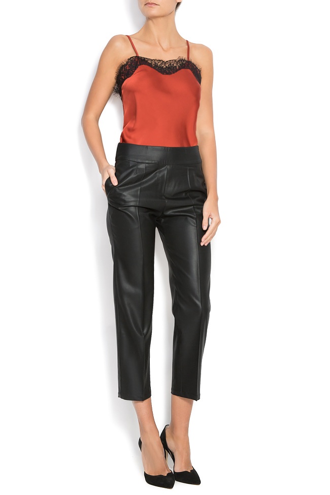 Yvonne wool-twill tapered pants OMRA image 0