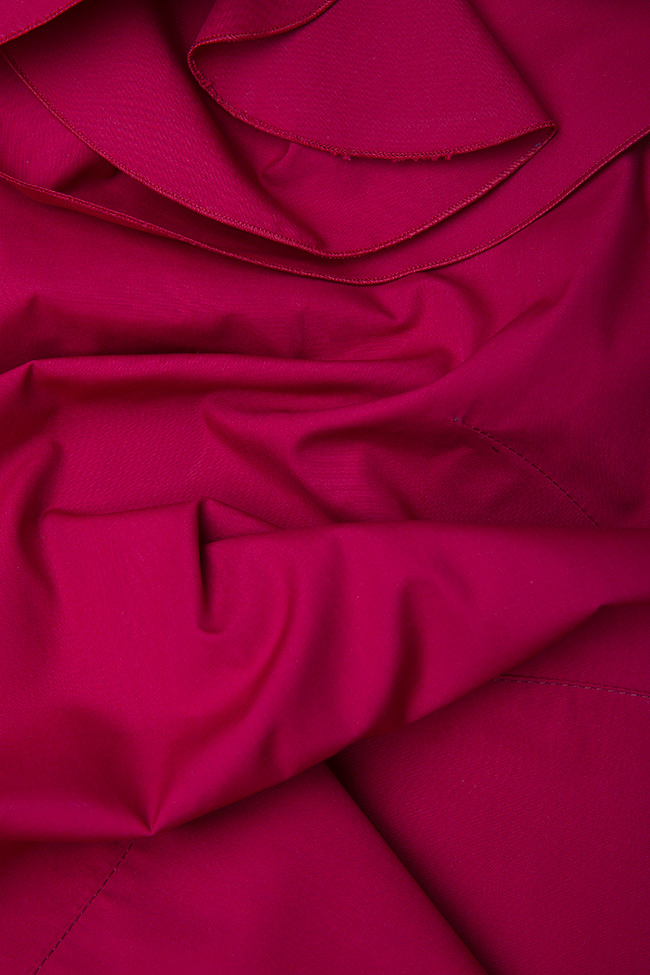 Ruffled cotton shirt Lena Criveanu image 3