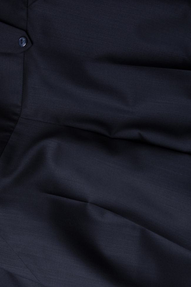 Pantaloni din stofa de lana cu buzunare Grigori Ciliani imagine 3