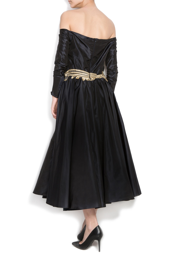 فستان من الحرير و التافتا ازاره ميريلا بيليغريني image 2