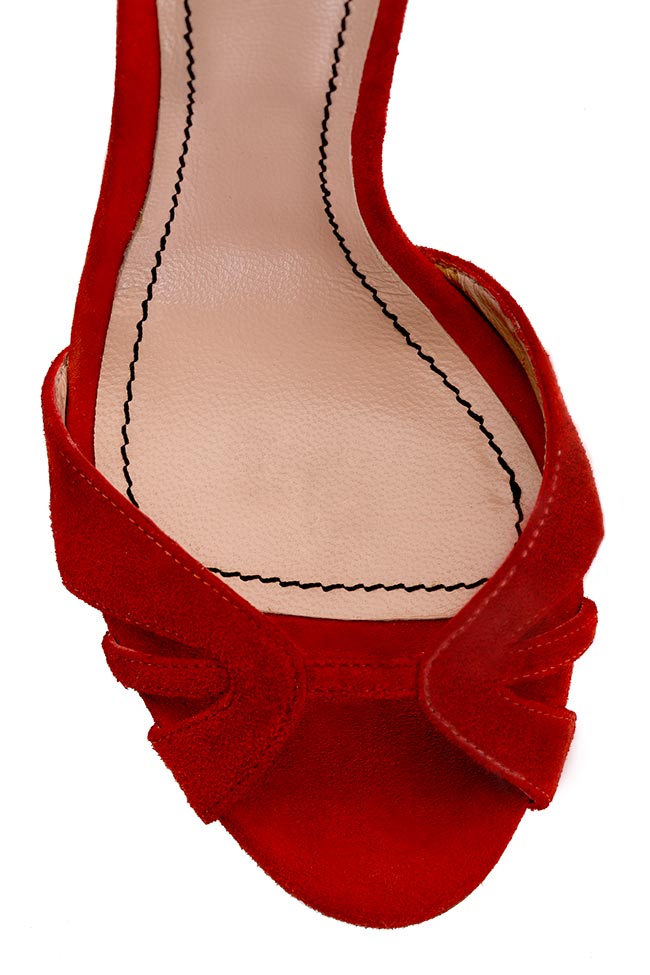 Tasseled suede sandals Alina Petcan image 3