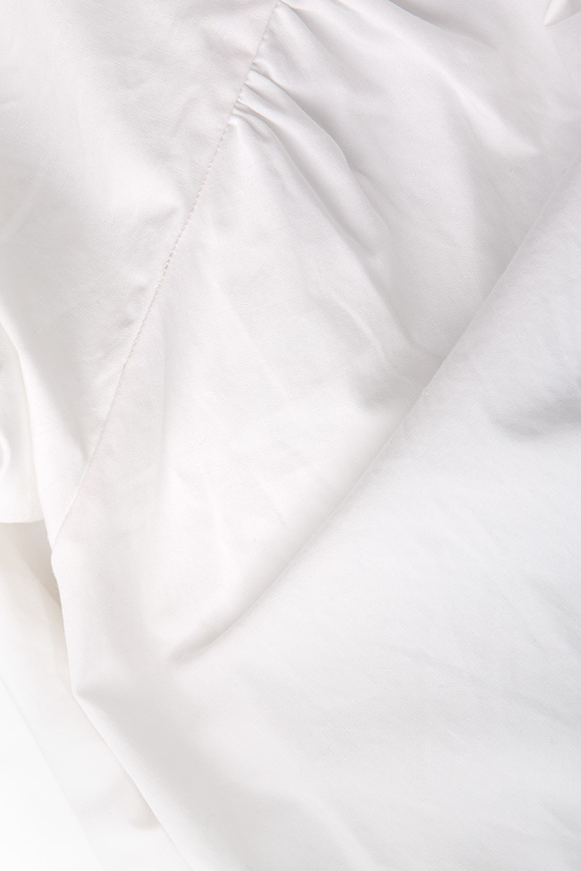 Bluza din bumbac cu maneci supradimensionate Atelier Jaisse imagine 3