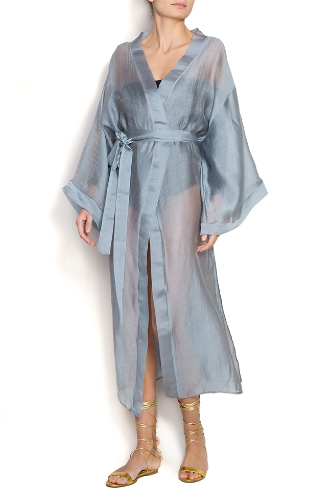 Veste type kimono en coton Cloche image 0