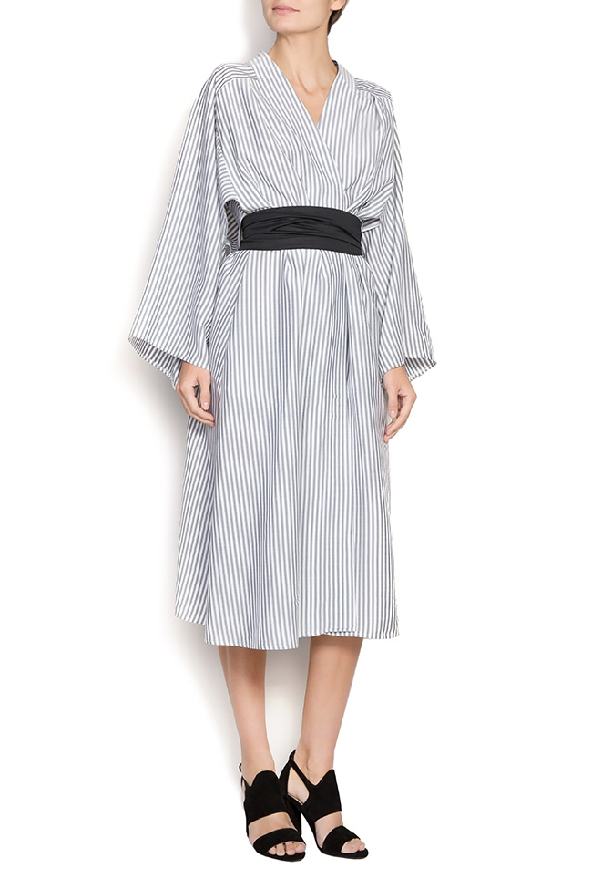 Linen kimono dress Cloche image 2