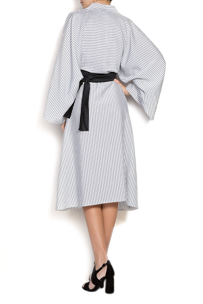 Linen kimono dress Cloche image 3
