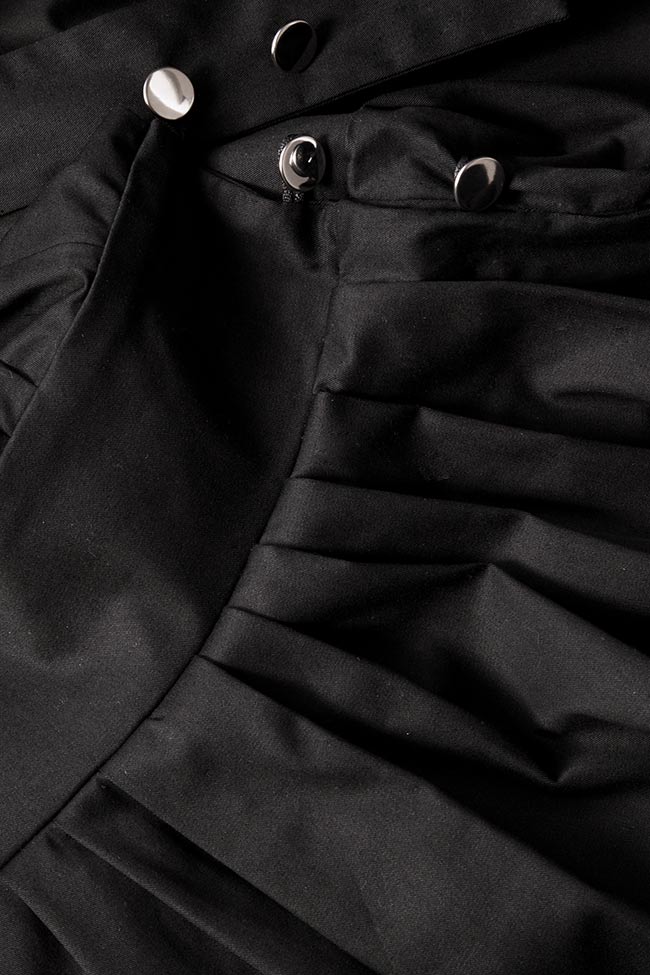 Jupe culotte avec bretelles en coton Cloche image 3