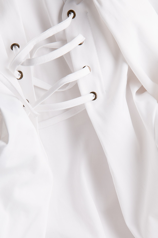 Blouse en coton avec corset Bluzat image 3