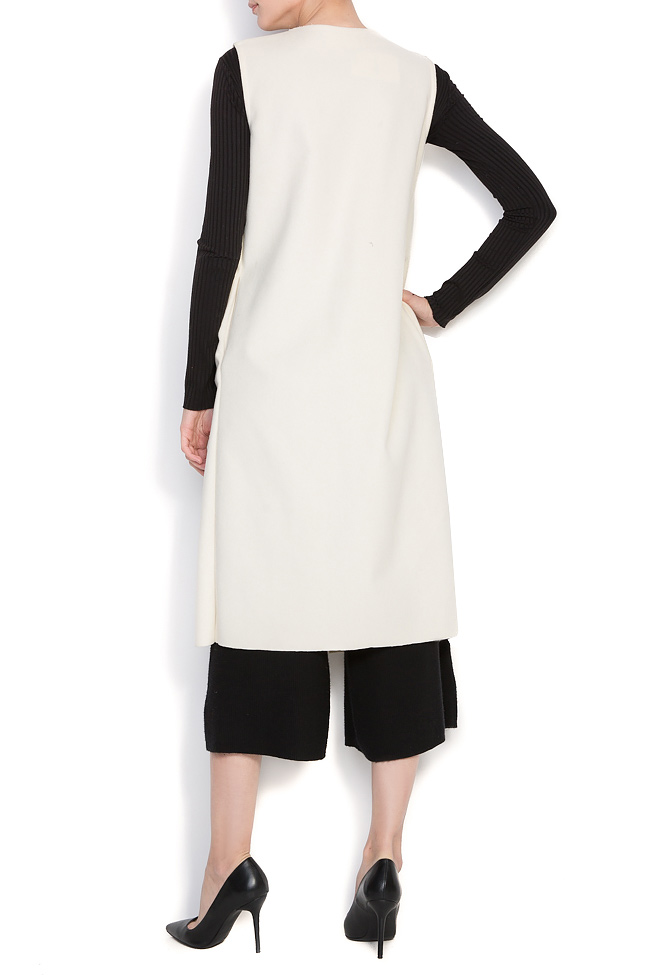 LIGHT wool and cashmere-blend coat OMRA image 2
