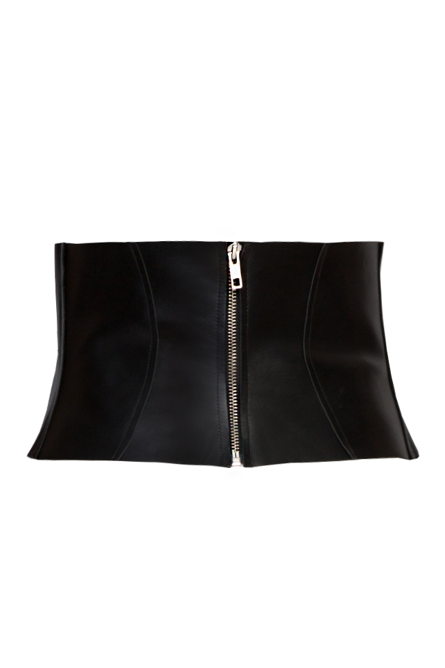 NAOMI leather corset OMRA image 2