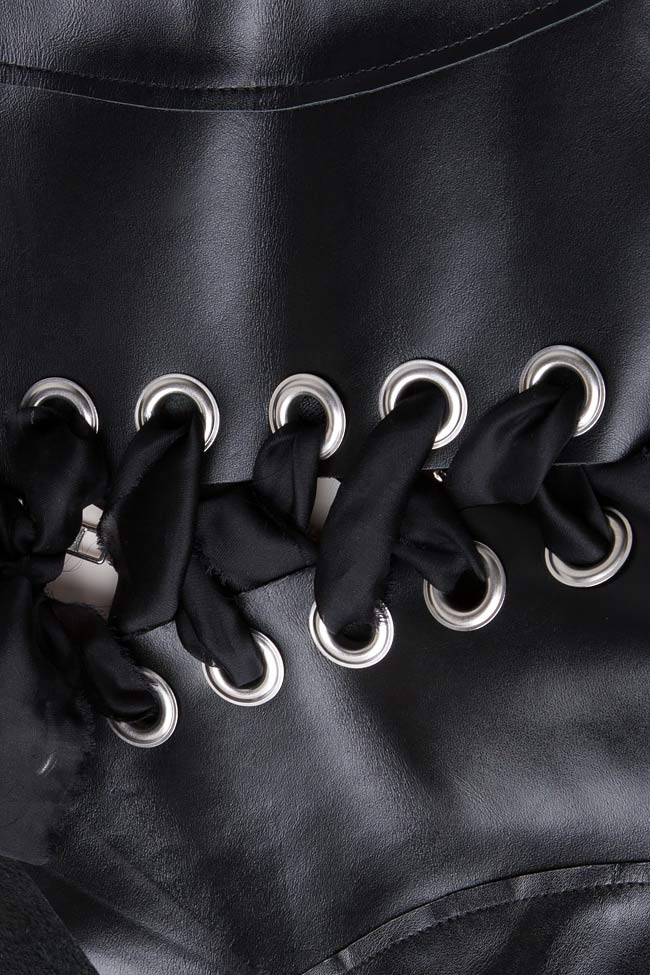 NAOMI leather corset OMRA image 3