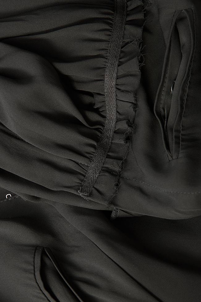 Nomad ruffled cotton-crepon vest Studio Cabal image 4