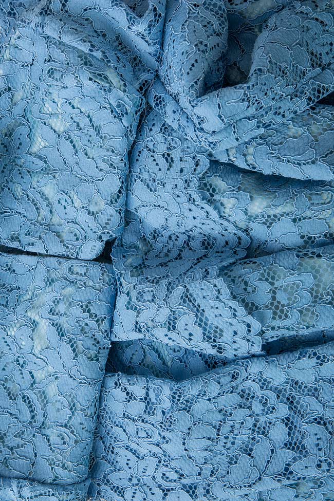 Robe mini en dentelle de coton Carmen Ormenisan image 3