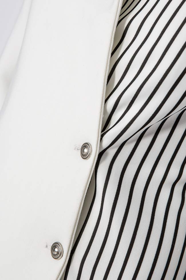 Cold-shoulder striped blazer dress Hard Coeur image 4