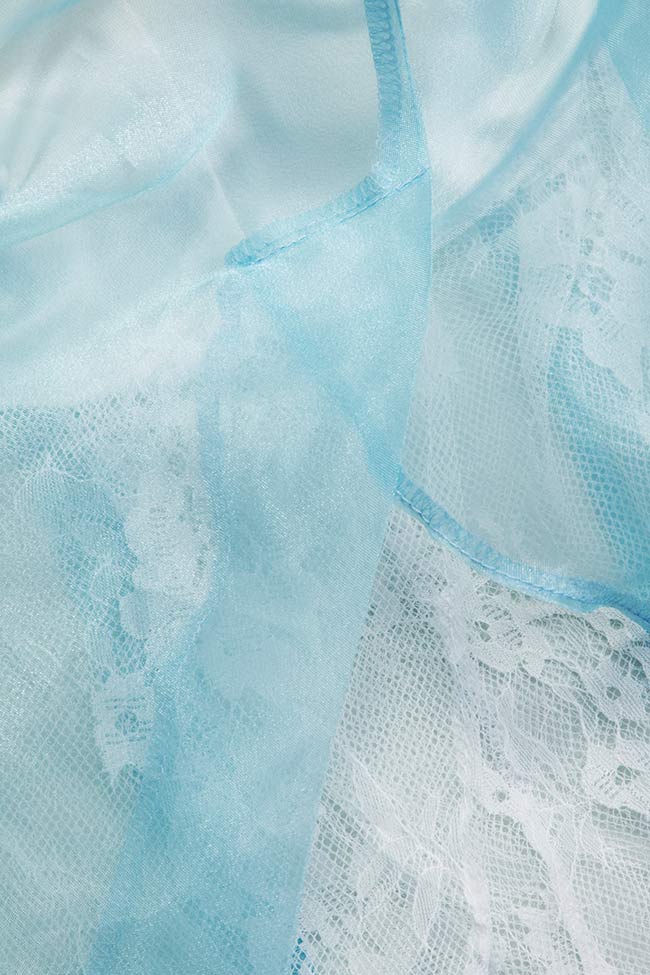 Blue Pepper belted organza lace skirt Studio Cabal image 4