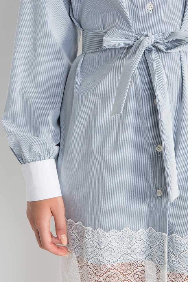 Robe en coton avec cordon Bluzat image 3