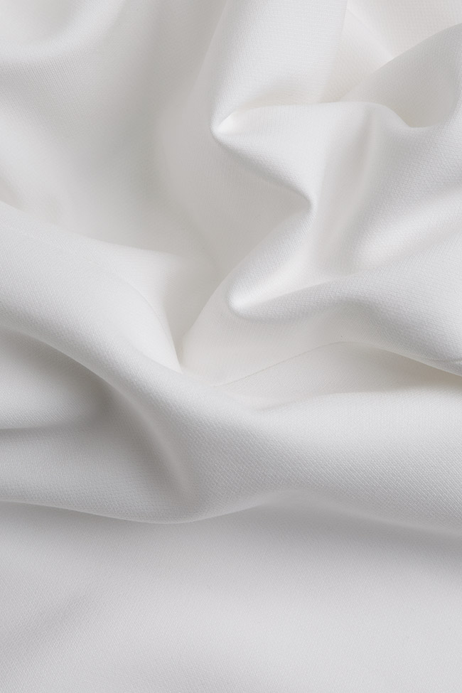 Cotton-blend wrap midi skirt Claudia Castrase image 4
