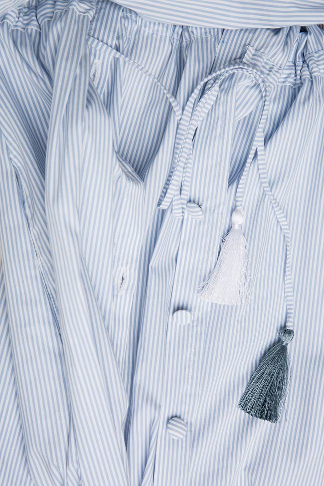 Cutout cotton mini dress Izabela Mandoiu image 4