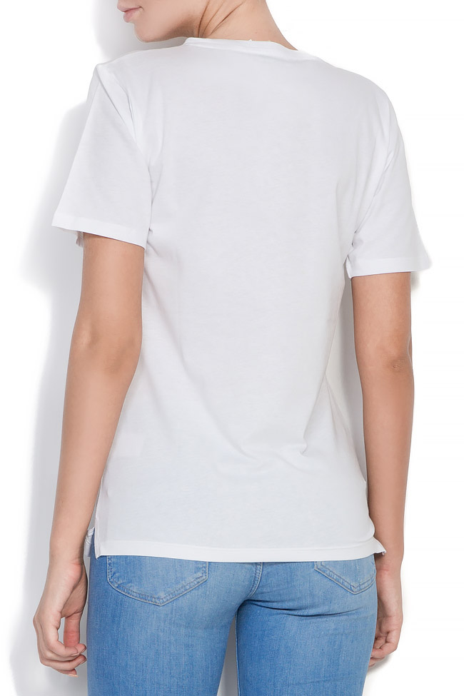 T-shirt en coton avec imprimé digital Dorin Negrau image 2