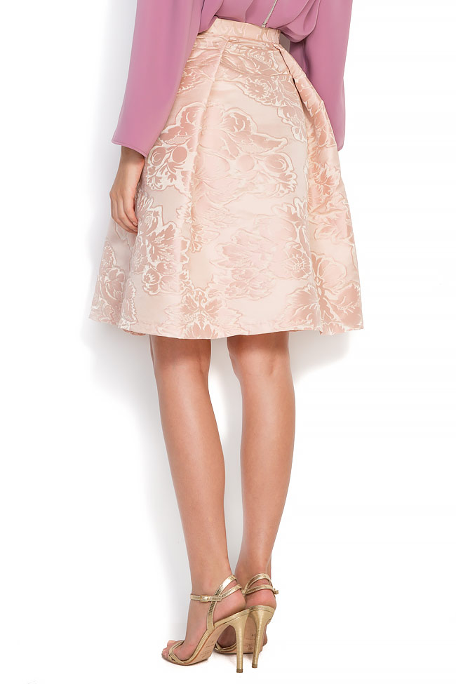 Silk borcade mini skirt Romanitza by Romanita Iovan image 2