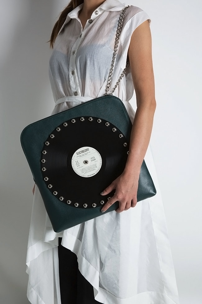 Leather vinyl bag Anca Irina Lefter image 6