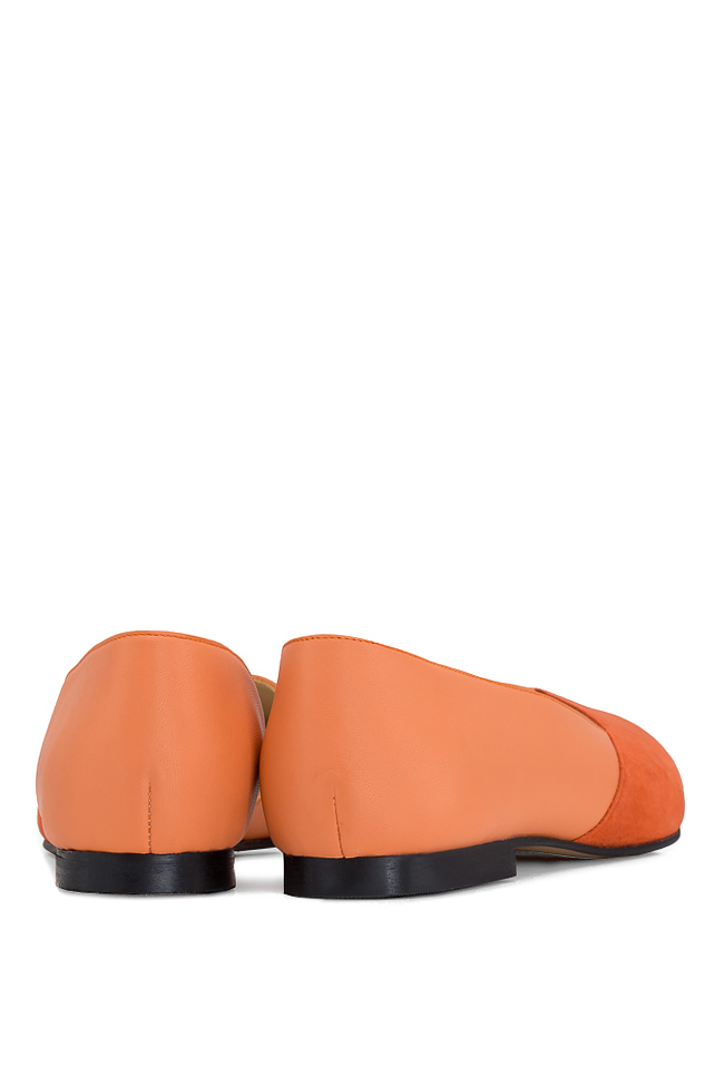 Pantofi din doua tipuri de piele Aylin Cristina Maxim imagine 2