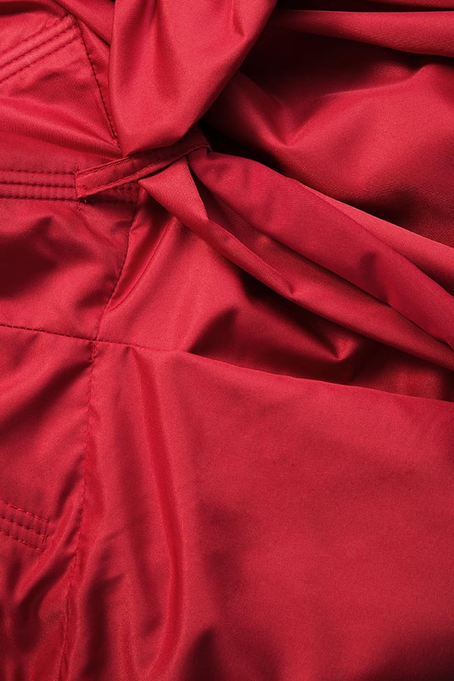 Red Hot belted midi skirt Studio Cabal image 4