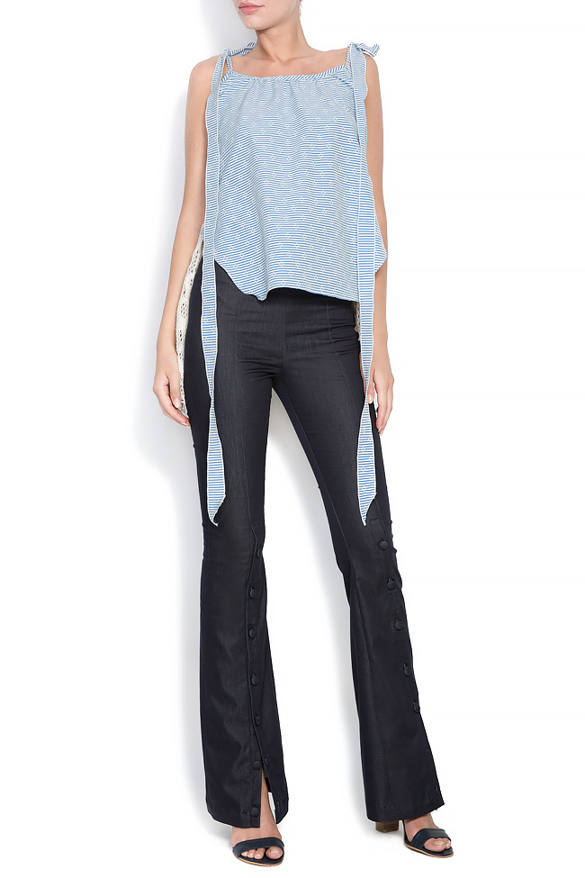 Mid-rise flared jeans Izabela Mandoiu image 0